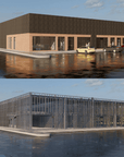 Innovative Living Design Industrial Building - 14,287 ft² - 20 ft Ceiling Height