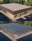 Innovative Living Design Industrial Building - 14,287 ft² - 20 ft Ceiling Height