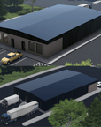 Innovative Living Design Industrial Building - 6,000 ft² - 12 ft Ceiling Height