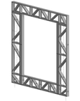 Innovative Living Design Modular Wall - 8x8ft with 5x6ft Window - 16" simple studs spacing - Ga. 20, Grade 50 Galvanized Steel