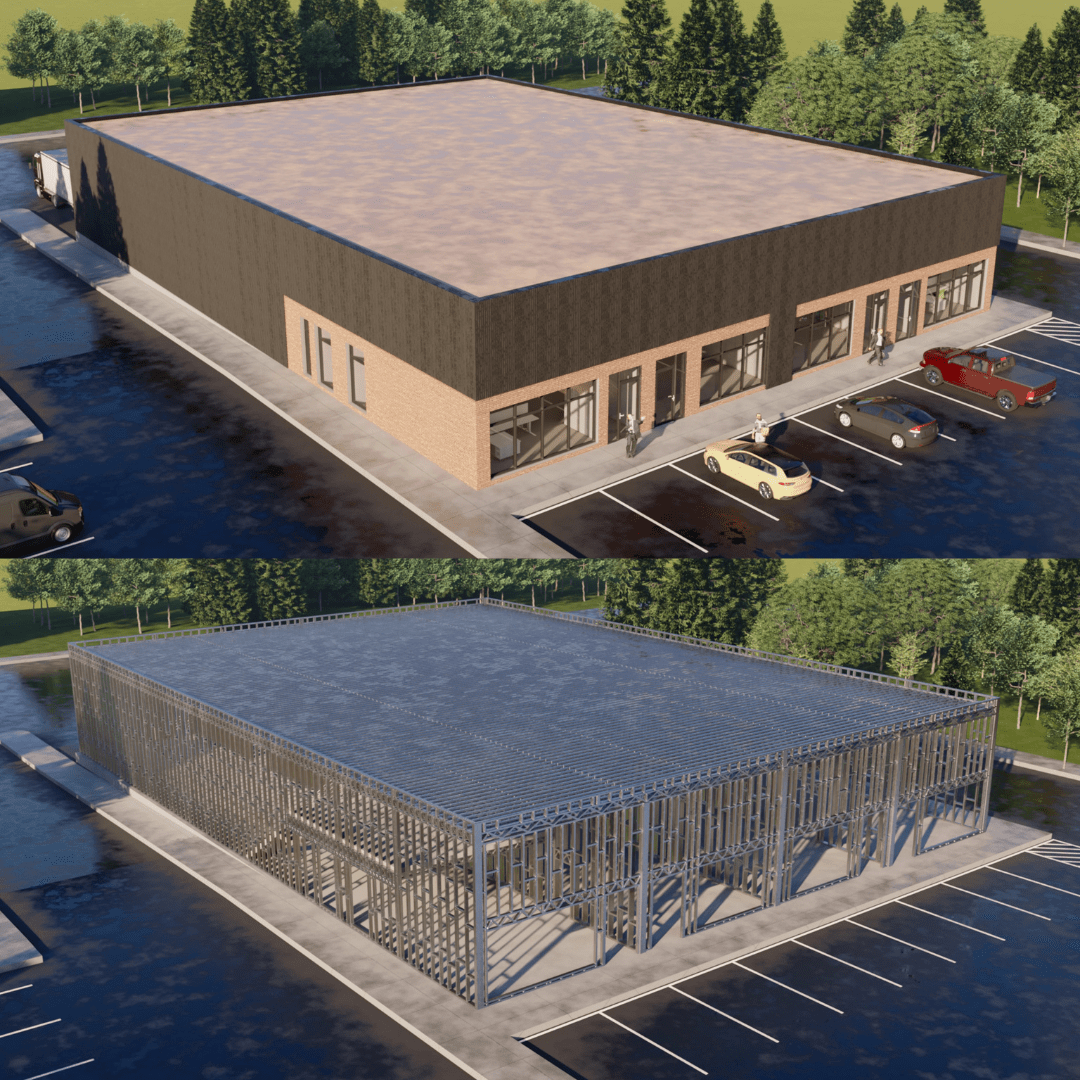 Édifice industriel - 14,287 pi² - Hauteur du plafond de 20 pi – Eco ...
