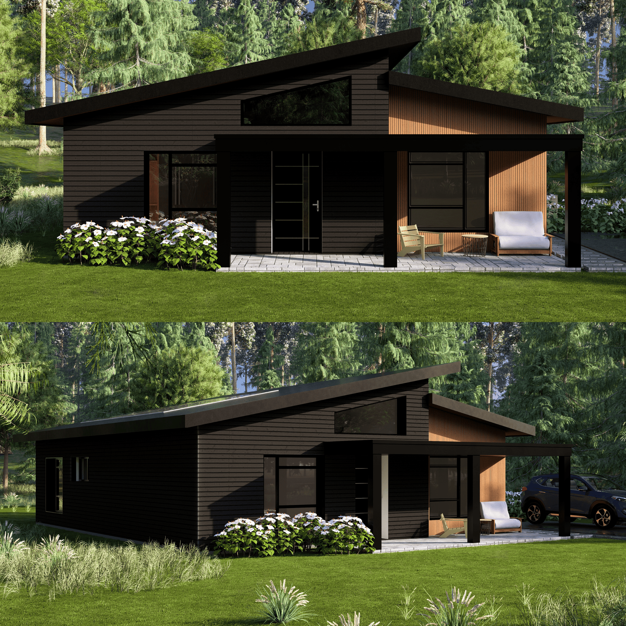 Innovative Living Design Le Pinede - Single Family Bungalow - 1400 ft2 - 2 Bedrooms