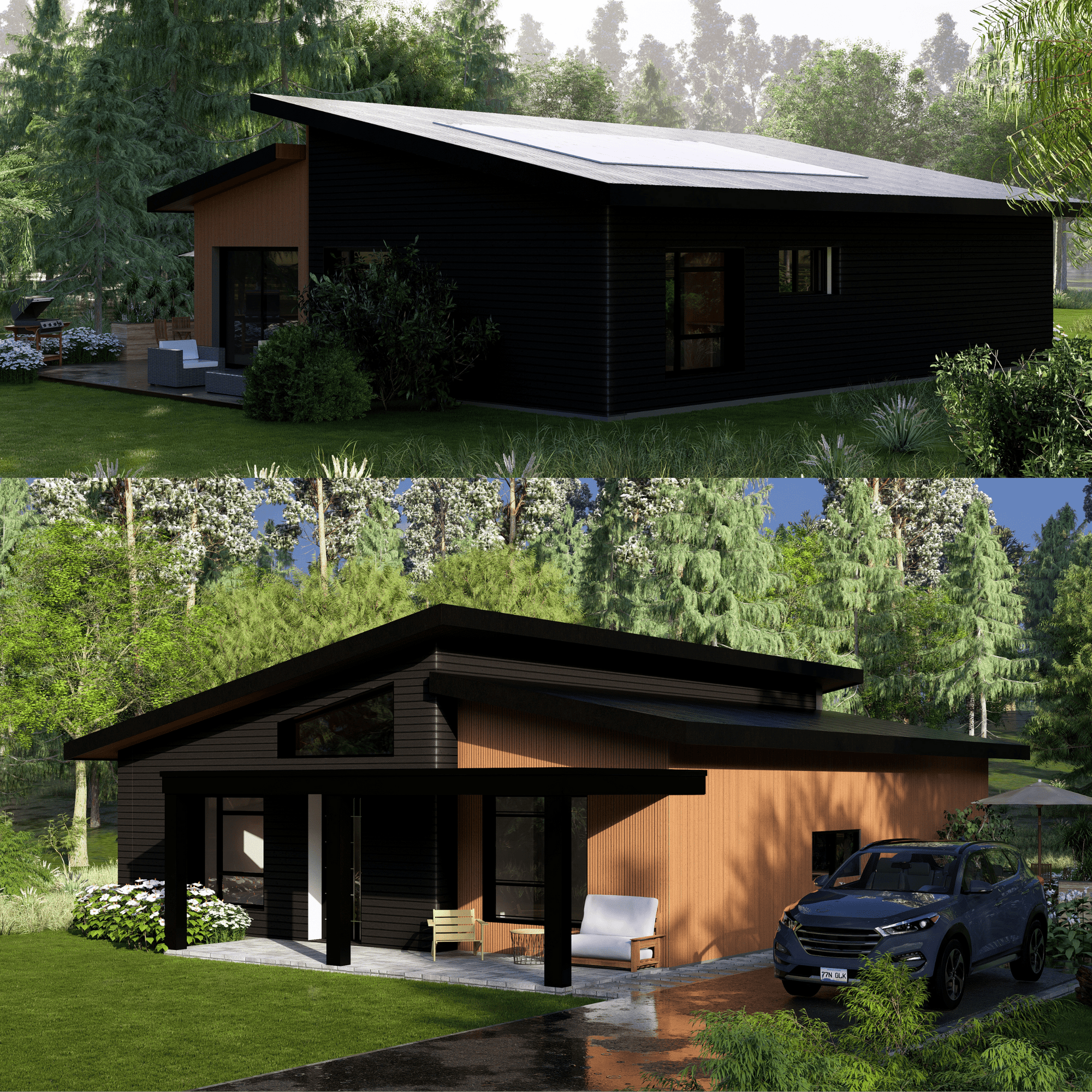 Innovative Living Design Le Pinede - Single Family Bungalow - 1400 ft2 - 2 Bedrooms