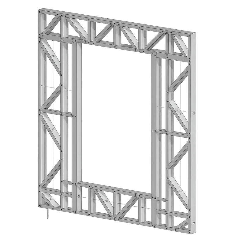 Modular Wall Panel-8x8ft-16