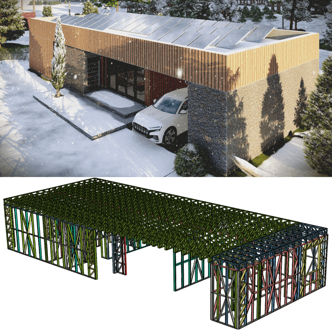 Innovative Living Design Single Family Home - 1929 ft² - 2 Bedrooms Bangalow