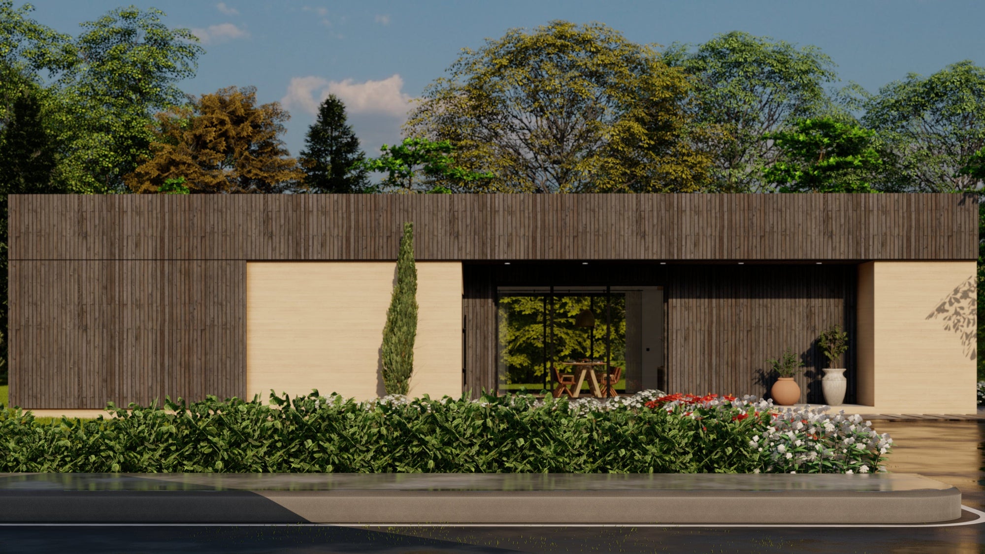 Innovative Living Design Single Family Home - 1929 ft² - 2 Bedrooms Bangalow