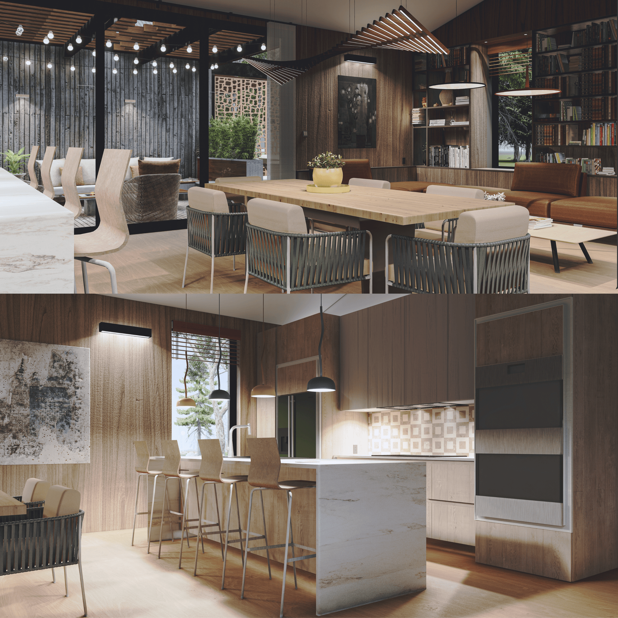 Innovative Living Design Single Family Home - 2260 ft² - 3 Bedrooms Farm House Bungalow