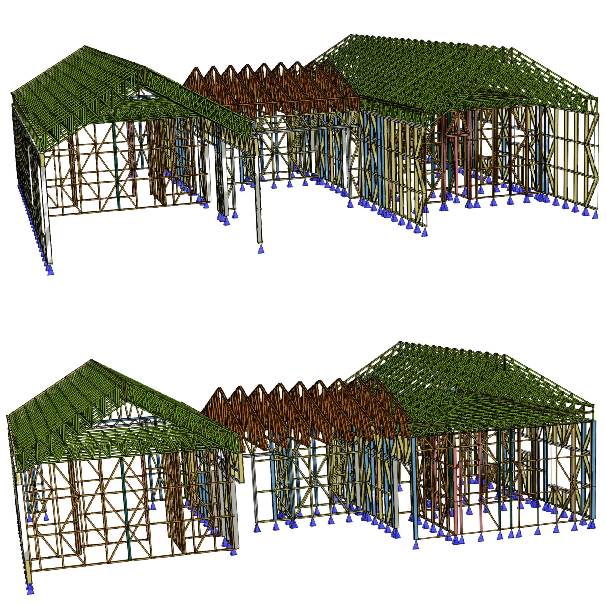 Innovative Living Design Single Family Home - 2260 ft² - 3 Bedrooms Farm House Bungalow