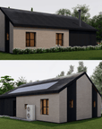 Innovative Living Design Single Family Home - 968 ft² - 3 Bedrooms Bungalow