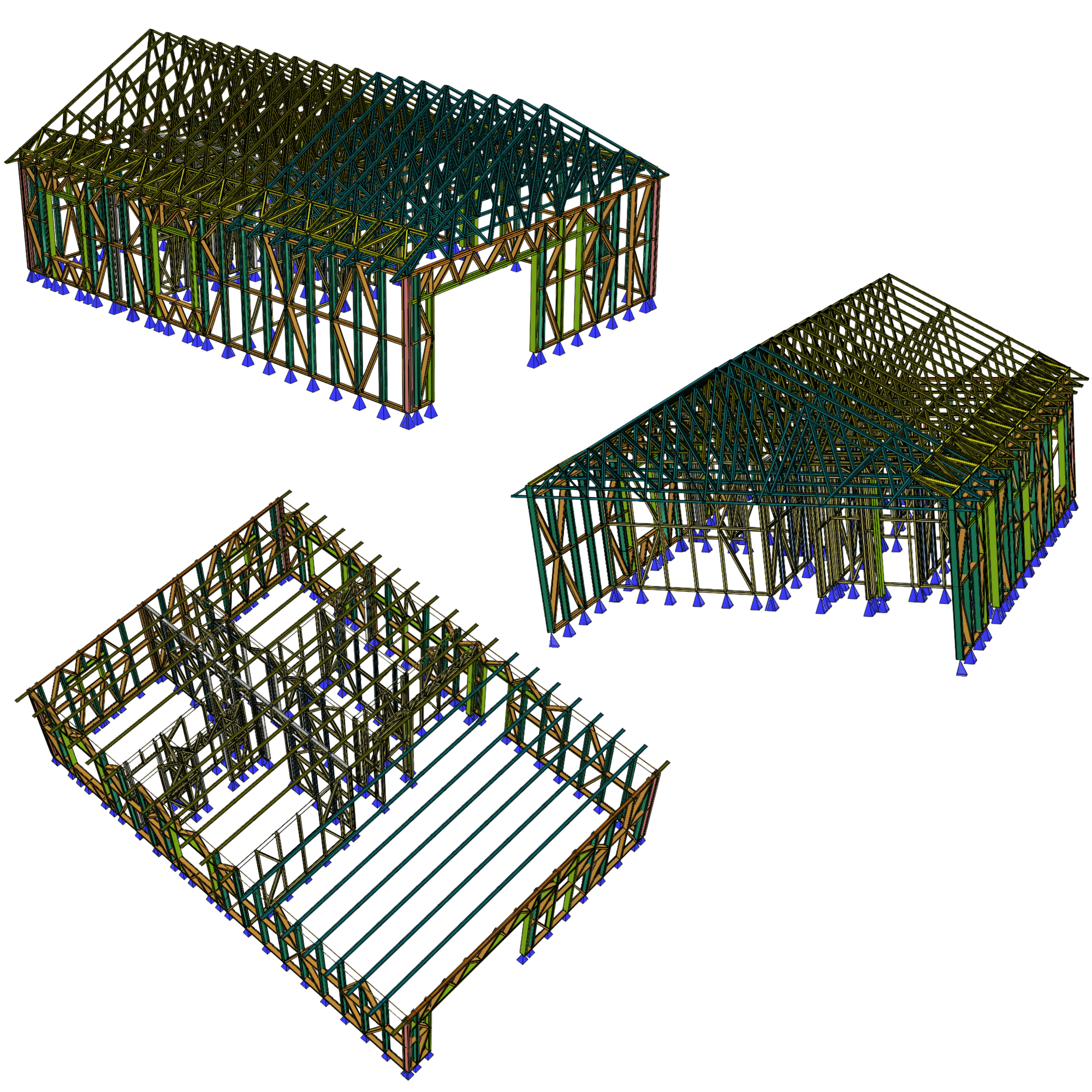 Innovative Living Design Single Family Home - 968 ft² - 3 Bedrooms Bungalow