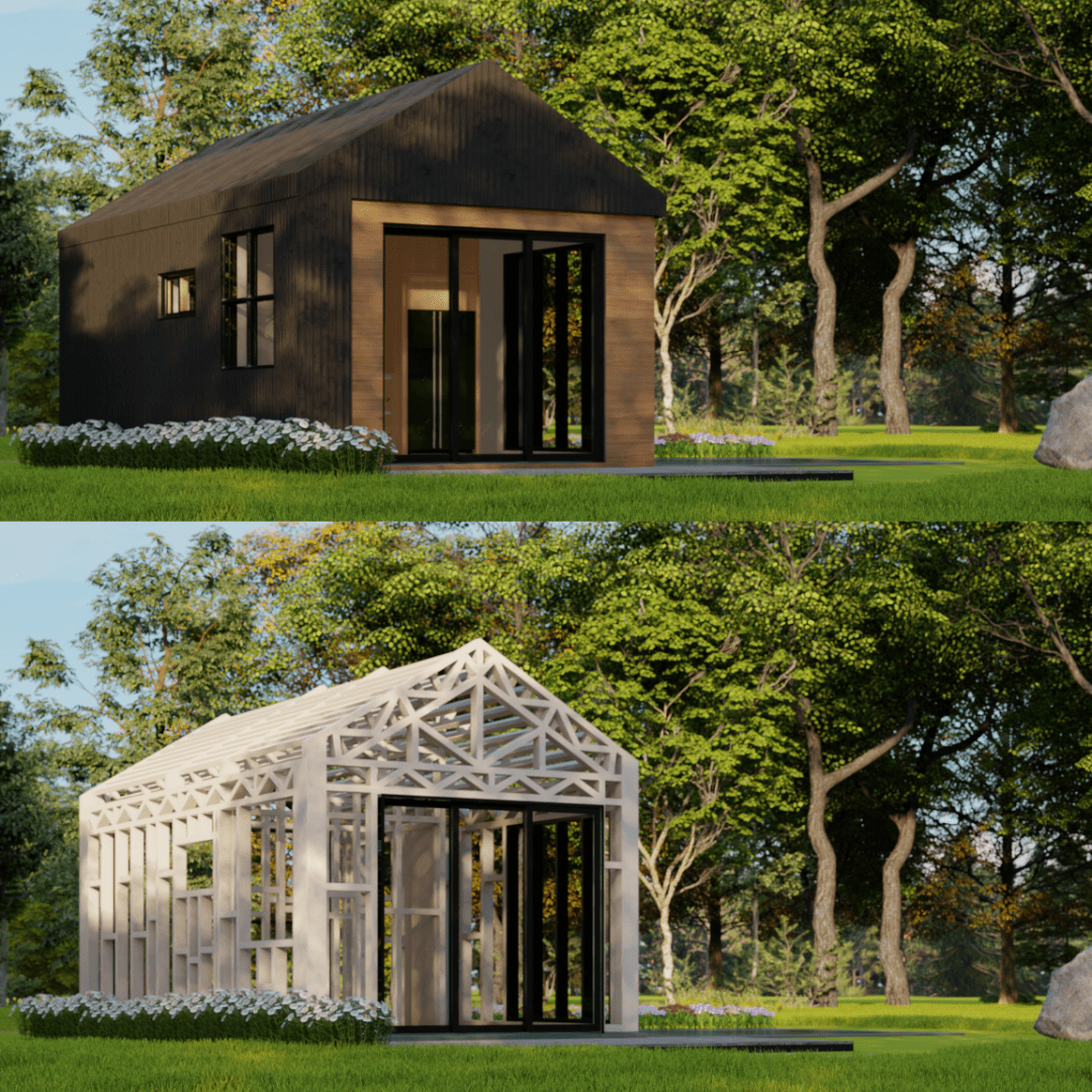 Innovative Living Design Tiny Home - 367 ft² - 1 Bedroom Bangalow