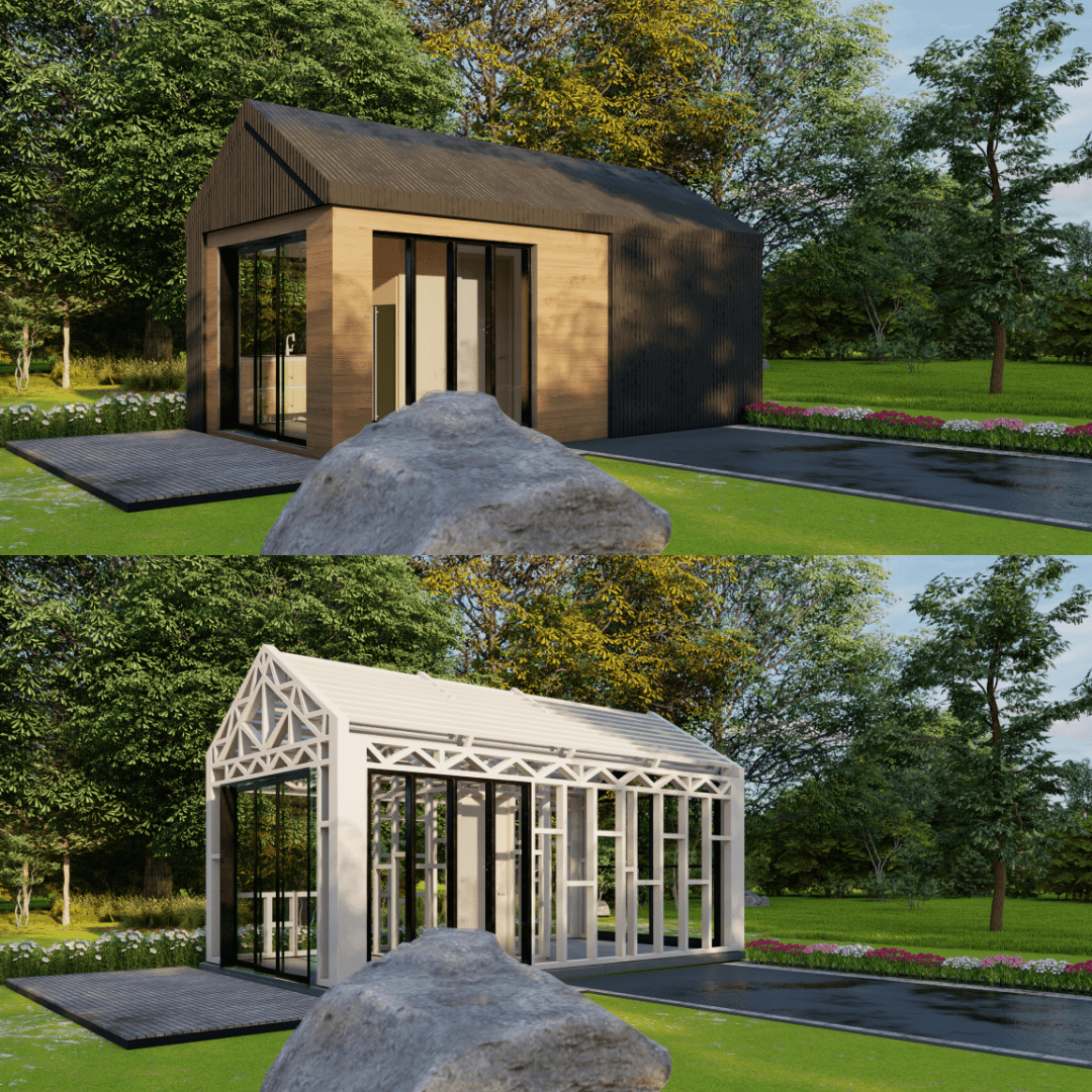 Innovative Living Design Tiny Home - 367 ft² - 1 Bedroom Bangalow