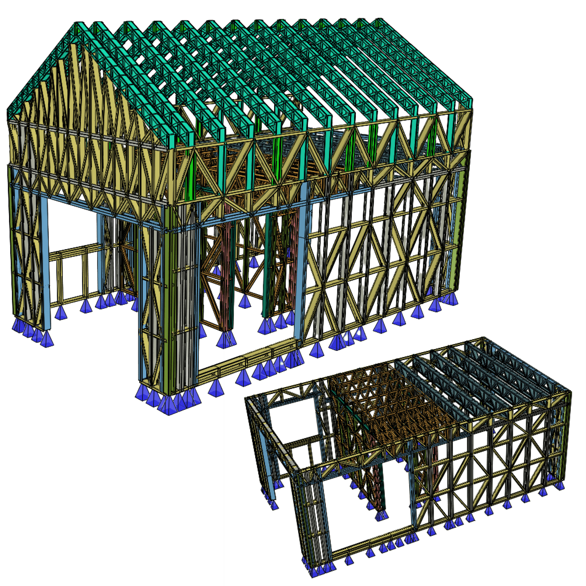 Innovative Living Design Tiny Home - 573 ft² - 1 Bedroom Bangalow with Mezzanine